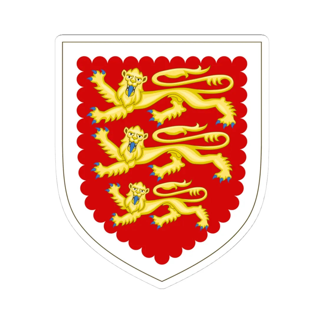 Arms of Oriel College (England) (Coat of Arms) STICKER Vinyl Kiss-Cut Decal - The Sticker Space