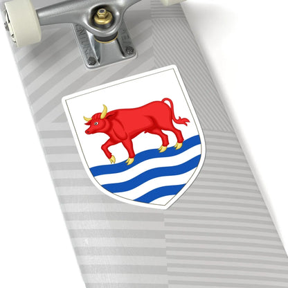 Arms of Oxford (England) (Coat of Arms) STICKER Vinyl Kiss-Cut Decal - The Sticker Space