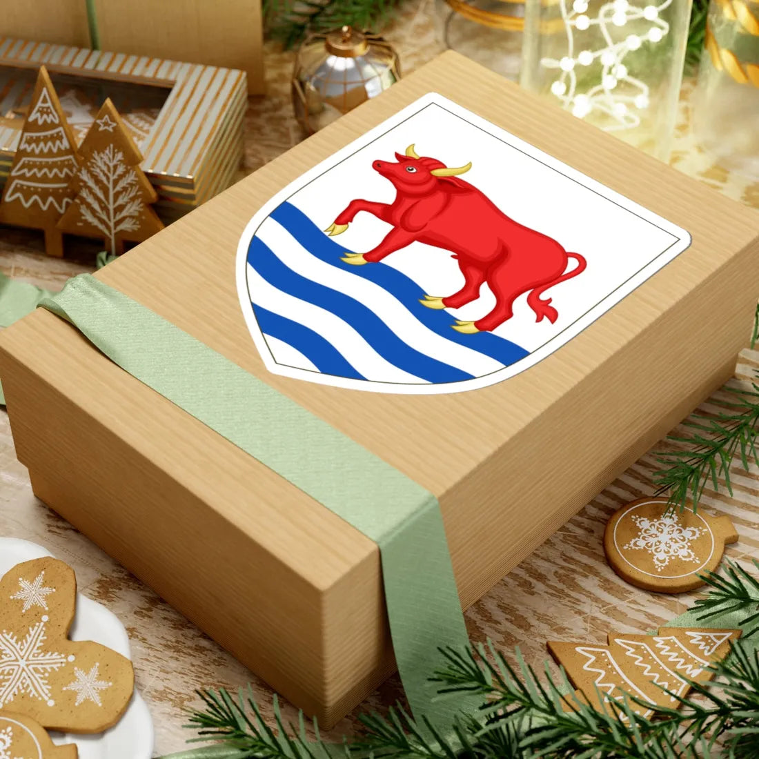 Arms of Oxford (England) (Coat of Arms) STICKER Vinyl Kiss-Cut Decal - The Sticker Space