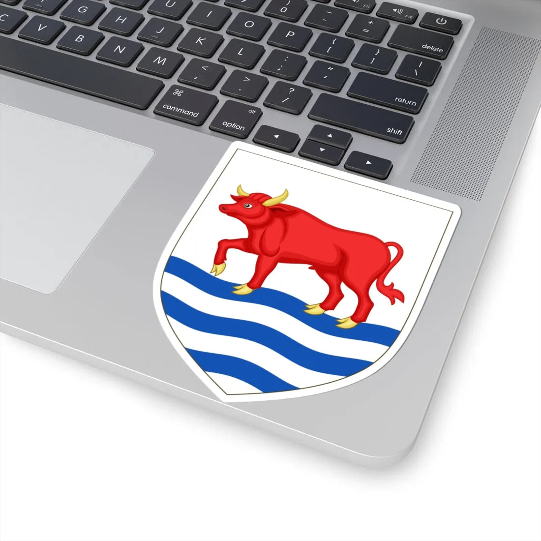 Arms of Oxford (England) (Coat of Arms) STICKER Vinyl Kiss-Cut Decal - The Sticker Space