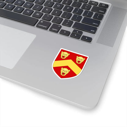 Arms of Parker Earl of Macclesfield (England) (Coat of Arms) STICKER Vinyl Kiss-Cut Decal - The Sticker Space