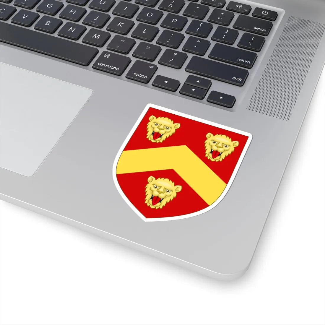 Arms of Parker Earl of Macclesfield (England) (Coat of Arms) STICKER Vinyl Kiss-Cut Decal - The Sticker Space