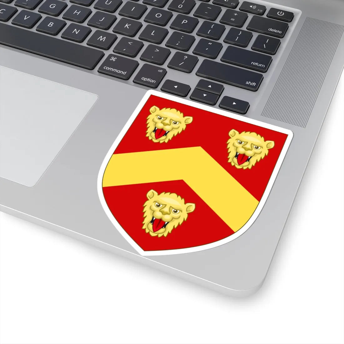 Arms of Parker Earl of Macclesfield (England) (Coat of Arms) STICKER Vinyl Kiss-Cut Decal - The Sticker Space