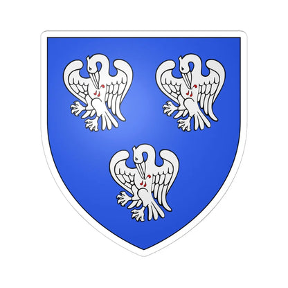 Arms of Pelham (England) (Coat of Arms) STICKER Vinyl Kiss-Cut Decal 6 Inch White - The Sticker Space