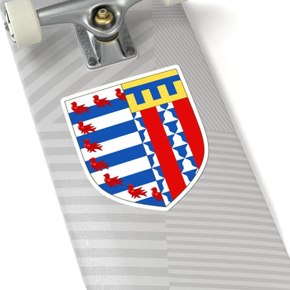 Arms of Pembroke College Cambridge (England) (Coat of Arms) STICKER Vinyl Kiss-Cut Decal - The Sticker Space