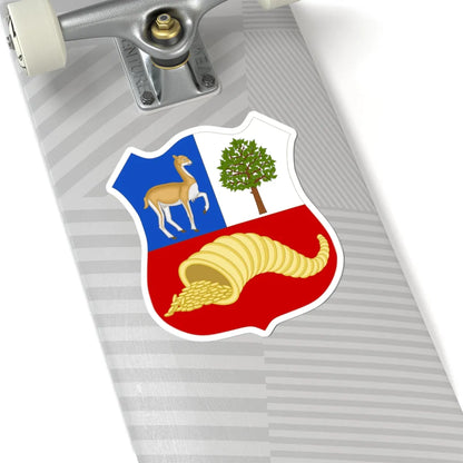 Arms of Perú (Peru) (Coat of Arms) STICKER Vinyl Kiss-Cut Decal - The Sticker Space