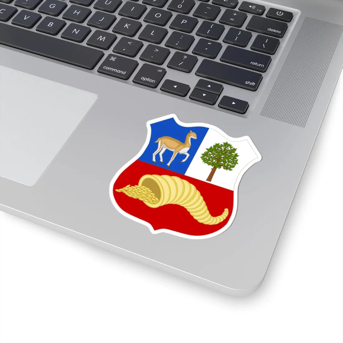 Arms of Perú (Peru) (Coat of Arms) STICKER Vinyl Kiss-Cut Decal - The Sticker Space