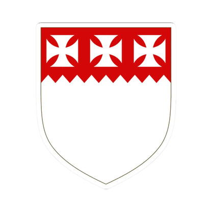 Arms of Perceval (Ireland) (Coat of Arms) STICKER Vinyl Kiss-Cut Decal 2 Inch White - The Sticker Space