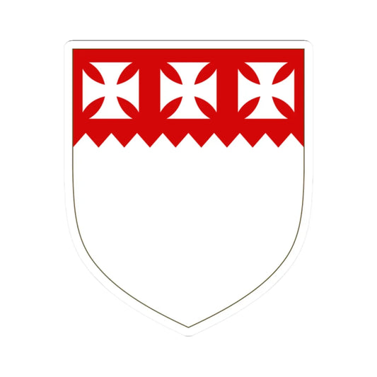 Arms of Perceval (Ireland) (Coat of Arms) STICKER Vinyl Kiss-Cut Decal 2 Inch White - The Sticker Space