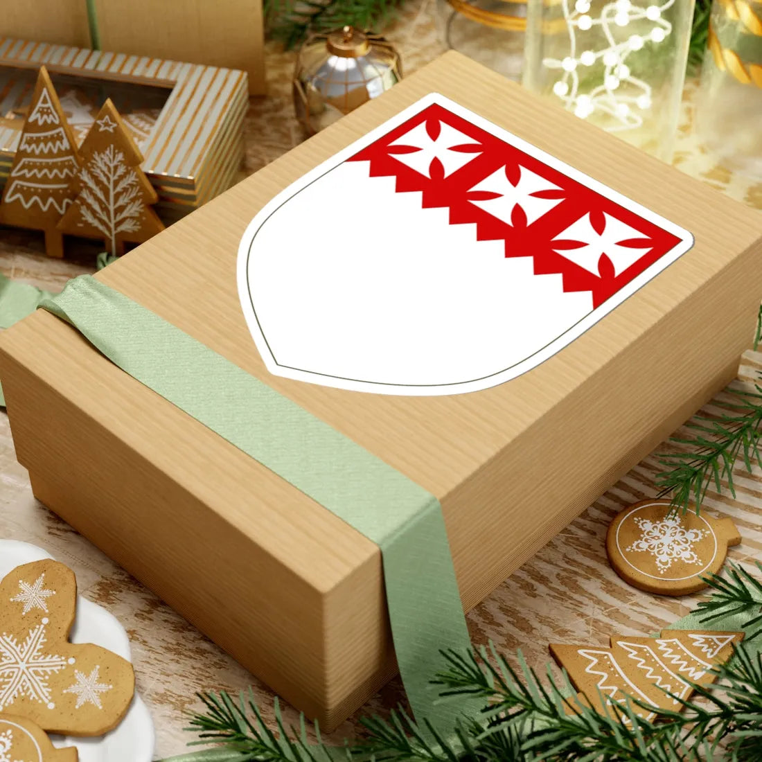 Arms of Perceval (Ireland) (Coat of Arms) STICKER Vinyl Kiss-Cut Decal - The Sticker Space