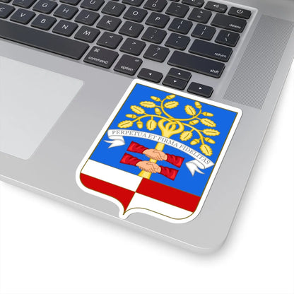 Arms of Pesaro (Italy) (Coat of Arms) STICKER Vinyl Kiss-Cut Decal - The Sticker Space