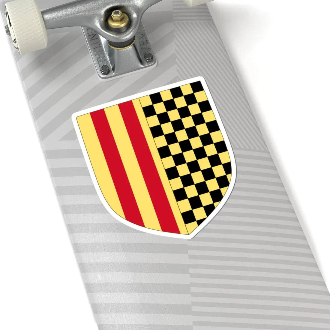 Arms of Peter II Count of Urgell (Spain) (Coat of Arms) STICKER Vinyl Kiss-Cut Decal - The Sticker Space