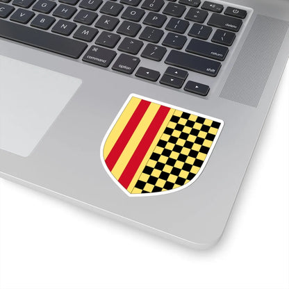 Arms of Peter II Count of Urgell (Spain) (Coat of Arms) STICKER Vinyl Kiss-Cut Decal - The Sticker Space