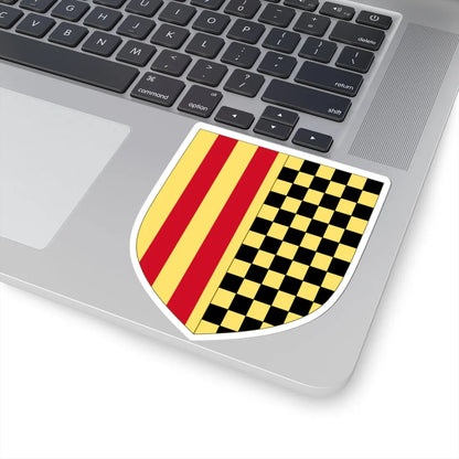 Arms of Peter II Count of Urgell (Spain) (Coat of Arms) STICKER Vinyl Kiss-Cut Decal - The Sticker Space