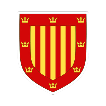 Arms of Peterhouse Cambridge (England) (Coat of Arms) STICKER Vinyl Kiss-Cut Decal 2 Inch White - The Sticker Space