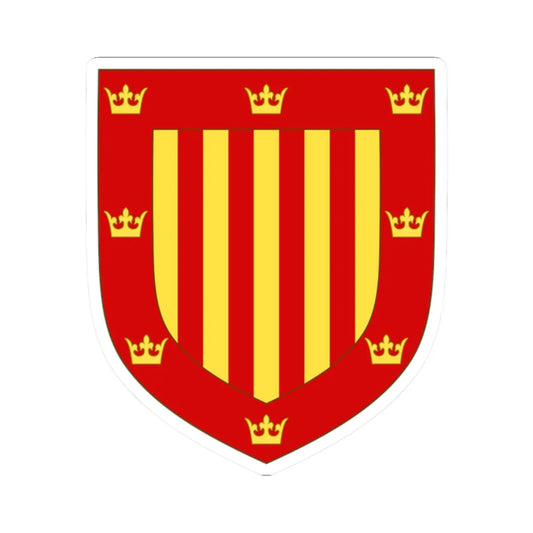 Arms of Peterhouse Cambridge (England) (Coat of Arms) STICKER Vinyl Kiss-Cut Decal 2 Inch White - The Sticker Space