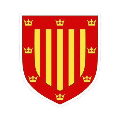 Arms of Peterhouse Cambridge (England) (Coat of Arms) STICKER Vinyl Kiss-Cut Decal 3 Inch White - The Sticker Space