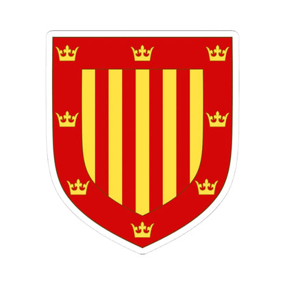Arms of Peterhouse Cambridge (England) (Coat of Arms) STICKER Vinyl Kiss-Cut Decal 4 Inch White - The Sticker Space