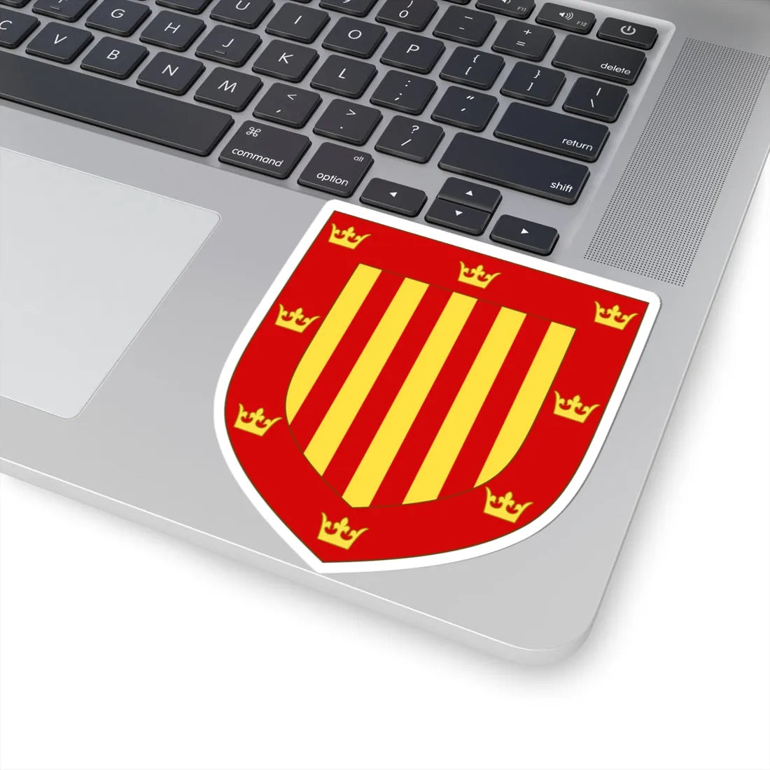 Arms of Peterhouse Cambridge (England) (Coat of Arms) STICKER Vinyl Kiss-Cut Decal - The Sticker Space