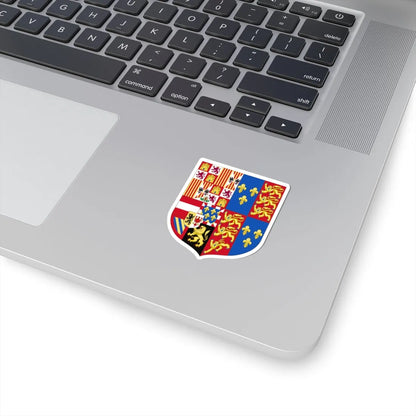 Arms of Philip of Austria Prince of Asturias and King of England (England) (Coat of Arms) STICKER Vinyl Kiss-Cut Decal - The Sticker Space