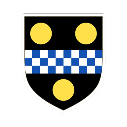 Arms of Pitt (England) (Coat of Arms) STICKER Vinyl Kiss-Cut Decal 2 Inch White - The Sticker Space