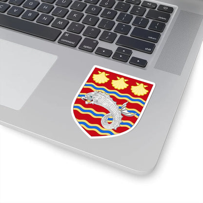 Arms of Poole as depicted on a postcard in 1925 (England) (Coat of Arms) STICKER Vinyl Kiss-Cut Decal - The Sticker Space