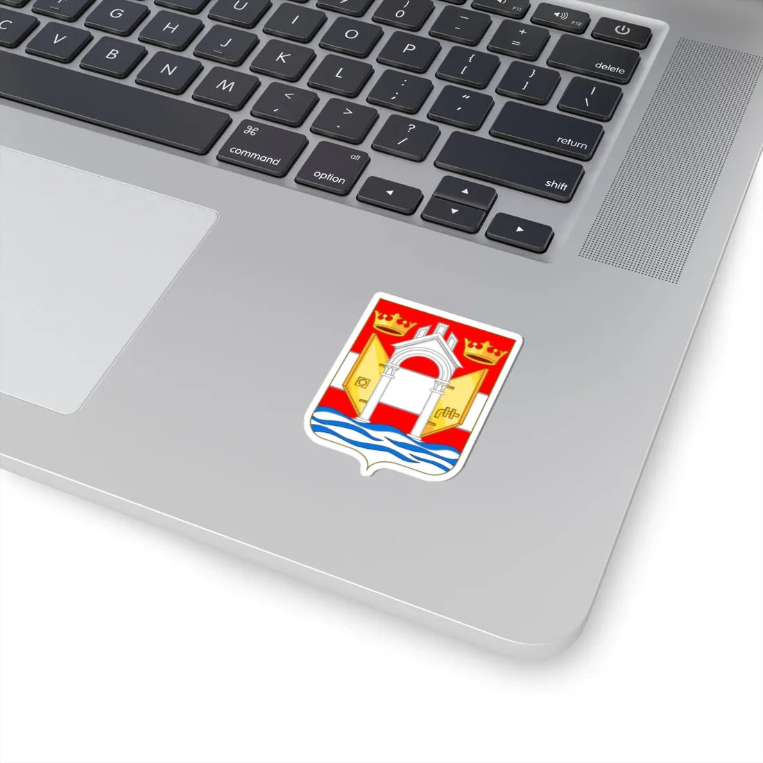 Arms of Pordenone (Italy) (Coat of Arms) STICKER Vinyl Kiss-Cut Decal - The Sticker Space