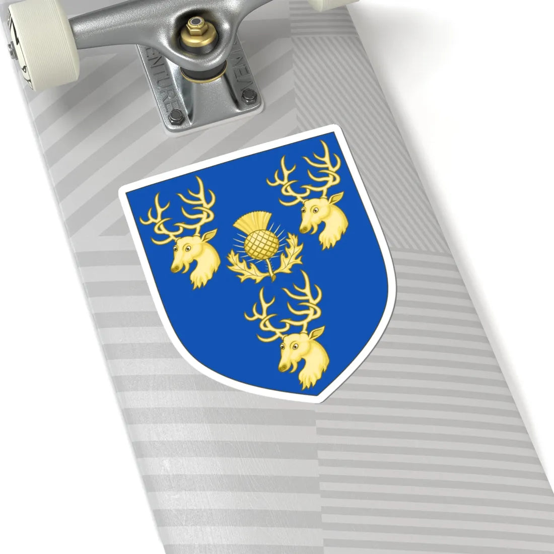 Arms of Porteous (Scotland) (Coat of Arms) STICKER Vinyl Kiss-Cut Decal - The Sticker Space