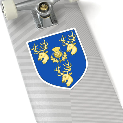 Arms of Porteous (Scotland) (Coat of Arms) STICKER Vinyl Kiss-Cut Decal - The Sticker Space