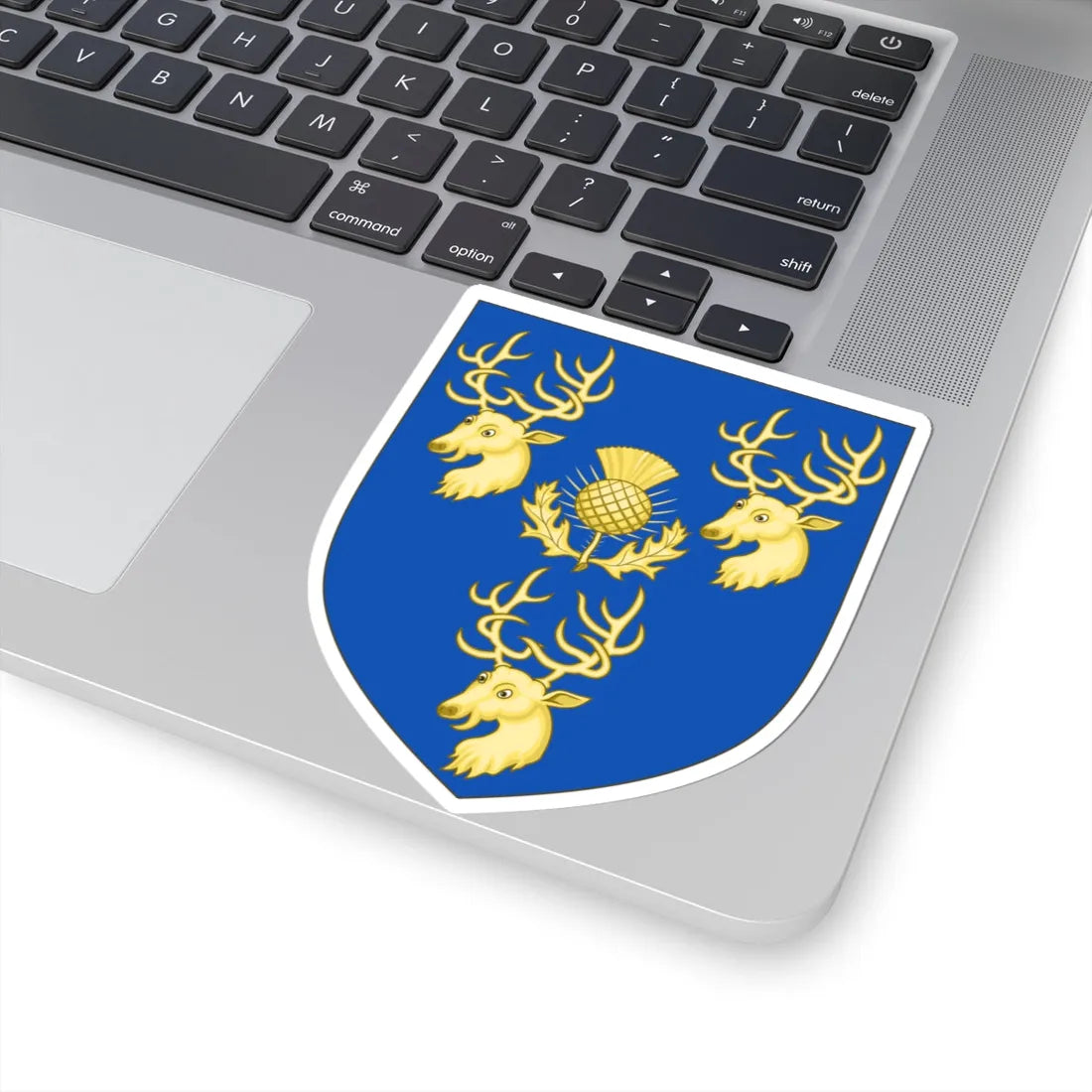 Arms of Porteous (Scotland) (Coat of Arms) STICKER Vinyl Kiss-Cut Decal - The Sticker Space