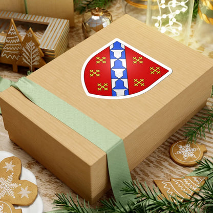 Arms of Raleigh (England) (Coat of Arms) STICKER Vinyl Kiss-Cut Decal - The Sticker Space