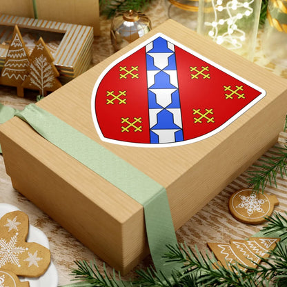 Arms of Raleigh (England) (Coat of Arms) STICKER Vinyl Kiss-Cut Decal - The Sticker Space