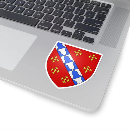 Arms of Raleigh (England) (Coat of Arms) STICKER Vinyl Kiss-Cut Decal - The Sticker Space