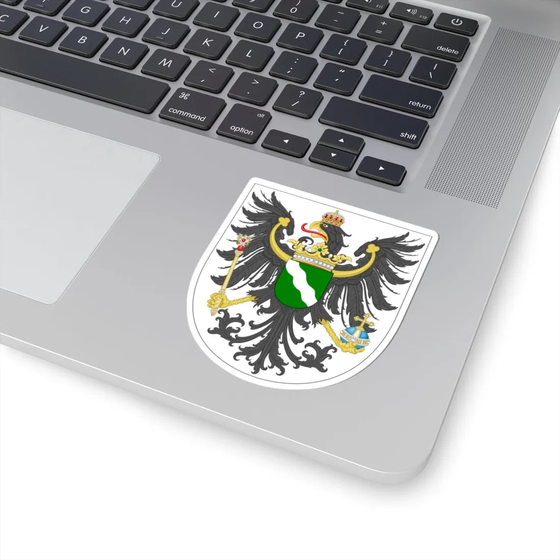 Arms of Rheinland (Denmark) (Coat of Arms) STICKER Vinyl Kiss-Cut Decal - The Sticker Space