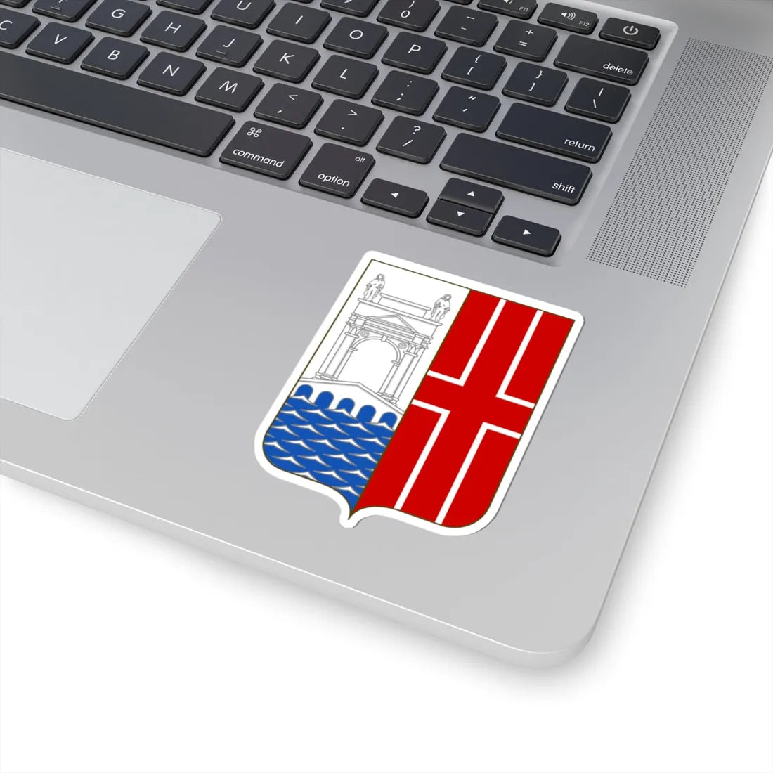 Arms of Rimini (Italy) (Coat of Arms) STICKER Vinyl Kiss-Cut Decal - The Sticker Space