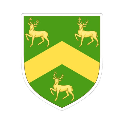 Arms of Robinson (England) (Coat of Arms) STICKER Vinyl Kiss-Cut Decal 6 Inch White - The Sticker Space