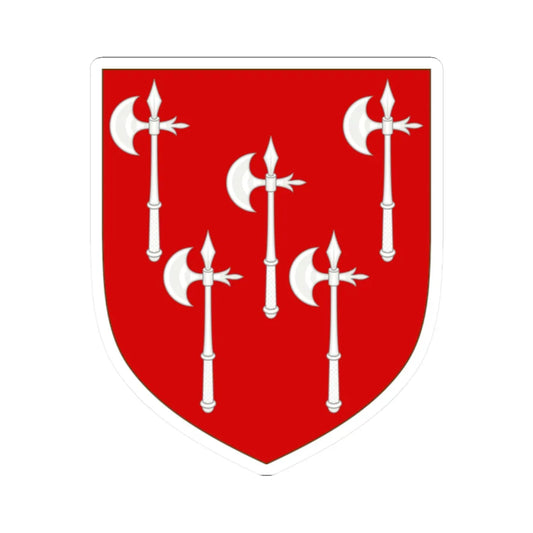 Arms of Roger Machado (Portugal) (Coat of Arms) STICKER Vinyl Kiss-Cut Decal 2 Inch White - The Sticker Space