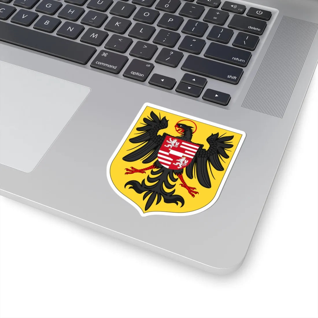 Arms of Rudolf II as King of the Romans (Austria) (Coat of Arms) STICKER Vinyl Kiss-Cut Decal - The Sticker Space