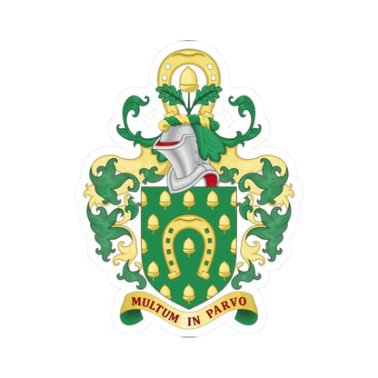 Arms of Rutland County Council (England) (Coat of Arms) STICKER Vinyl Kiss-Cut Decal 2 Inch White - The Sticker Space