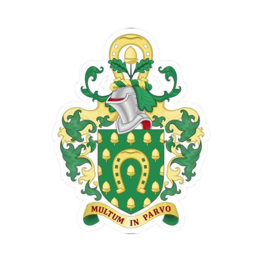 Arms of Rutland County Council (England) (Coat of Arms) STICKER Vinyl Kiss-Cut Decal 2 Inch White - The Sticker Space