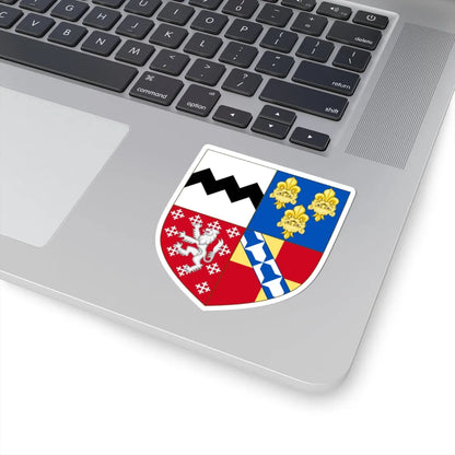 Arms of Sackville Earl De La Warr (England) (Coat of Arms) STICKER Vinyl Kiss-Cut Decal - The Sticker Space