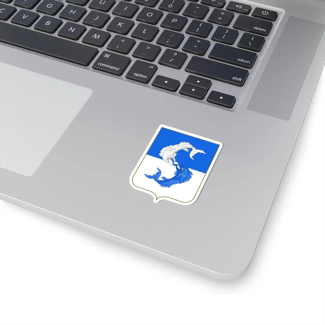 Arms of Saluzzo alt (Italy) (Coat of Arms) STICKER Vinyl Kiss-Cut Decal - The Sticker Space