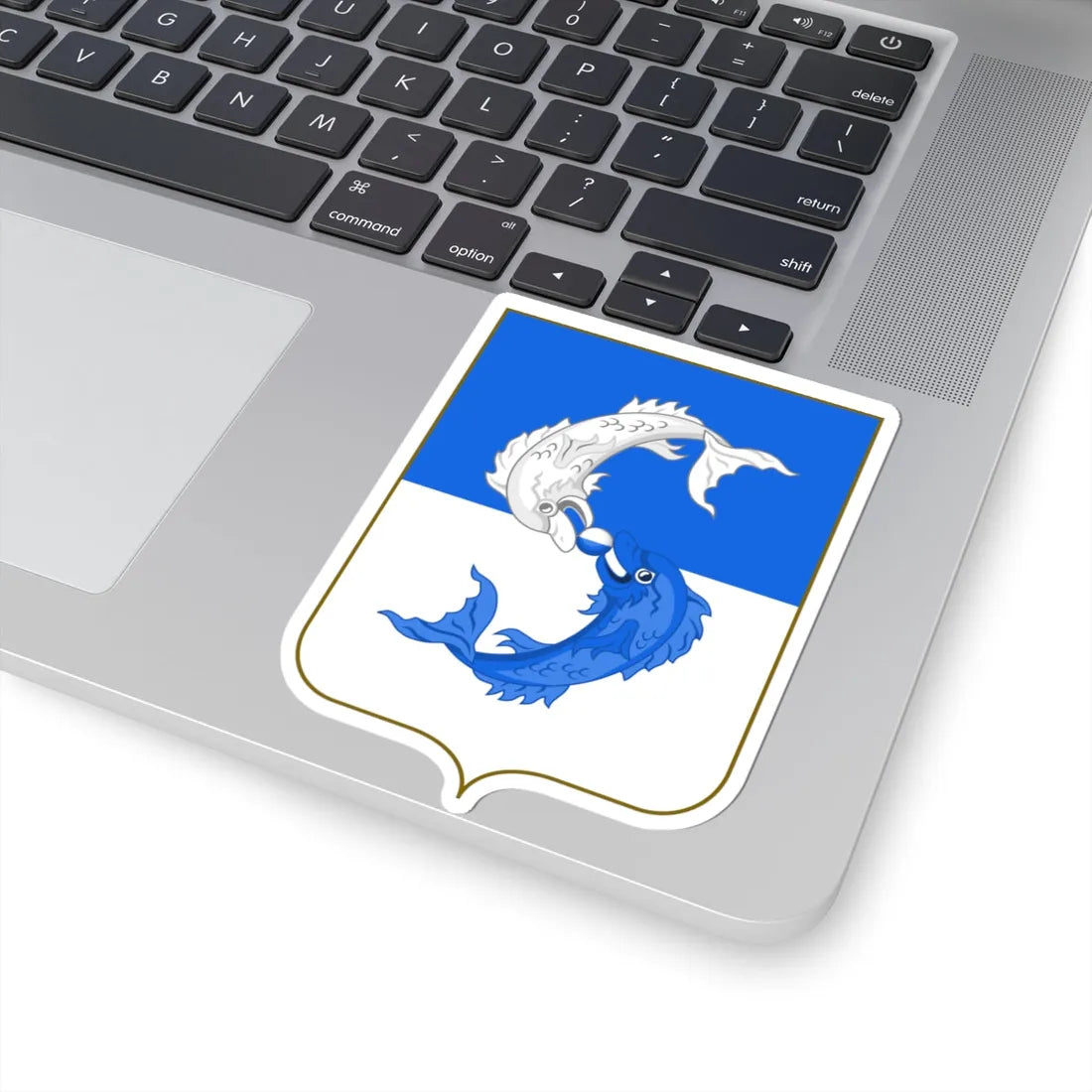 Arms of Saluzzo alt (Italy) (Coat of Arms) STICKER Vinyl Kiss-Cut Decal - The Sticker Space