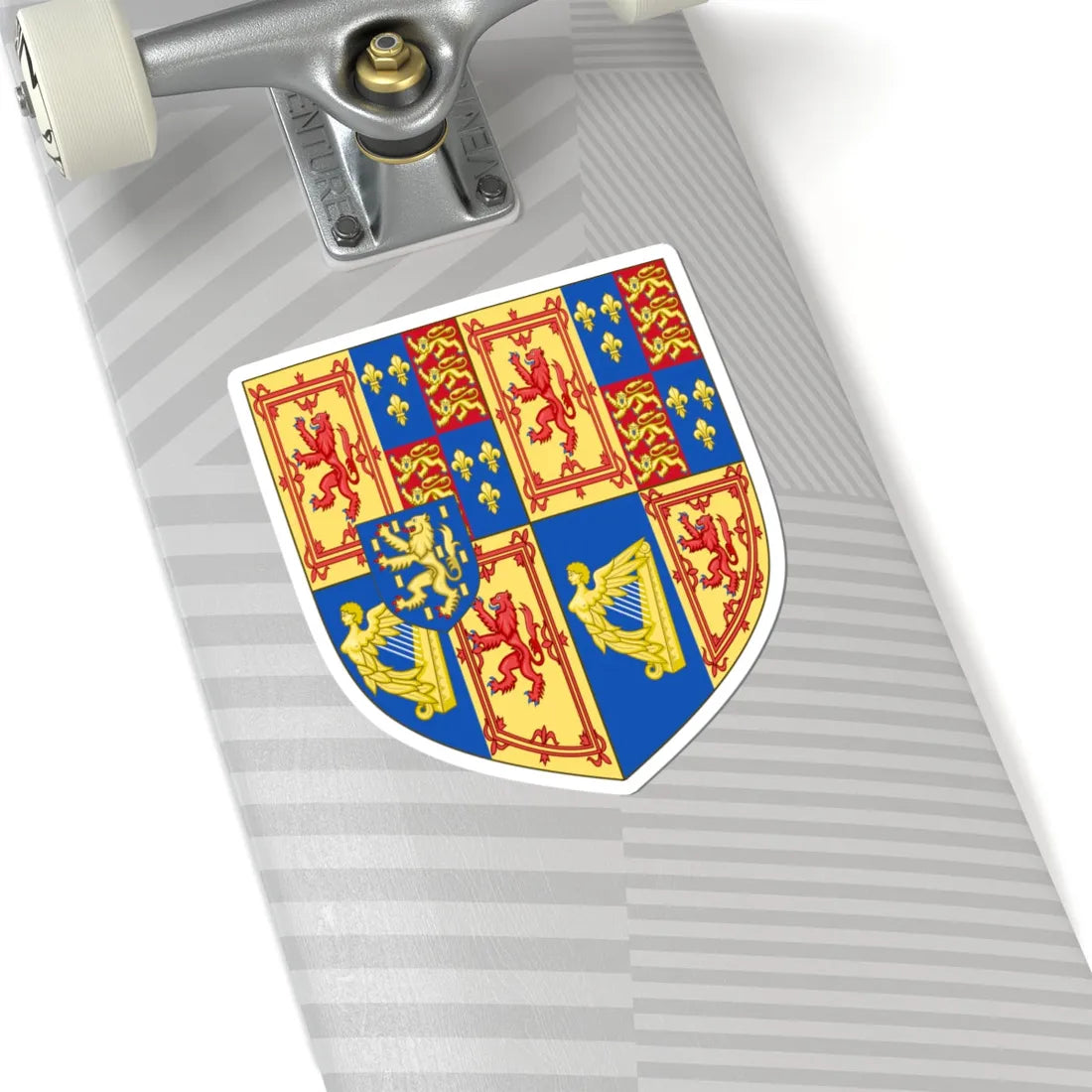 Arms of Scotland 1689-1694 (Scotland) (Coat of Arms) STICKER Vinyl Kiss-Cut Decal - The Sticker Space