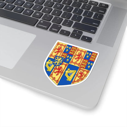 Arms of Scotland 1689-1694 (Scotland) (Coat of Arms) STICKER Vinyl Kiss-Cut Decal - The Sticker Space
