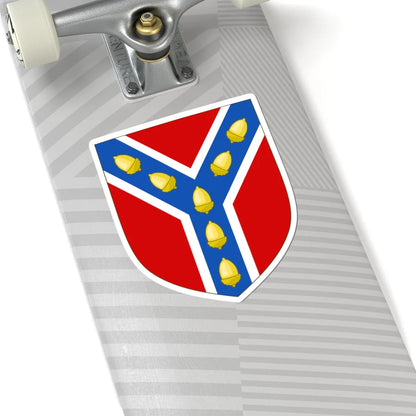 Arms of Sevenoaks Town Council (England) (Coat of Arms) STICKER Vinyl Kiss-Cut Decal - The Sticker Space