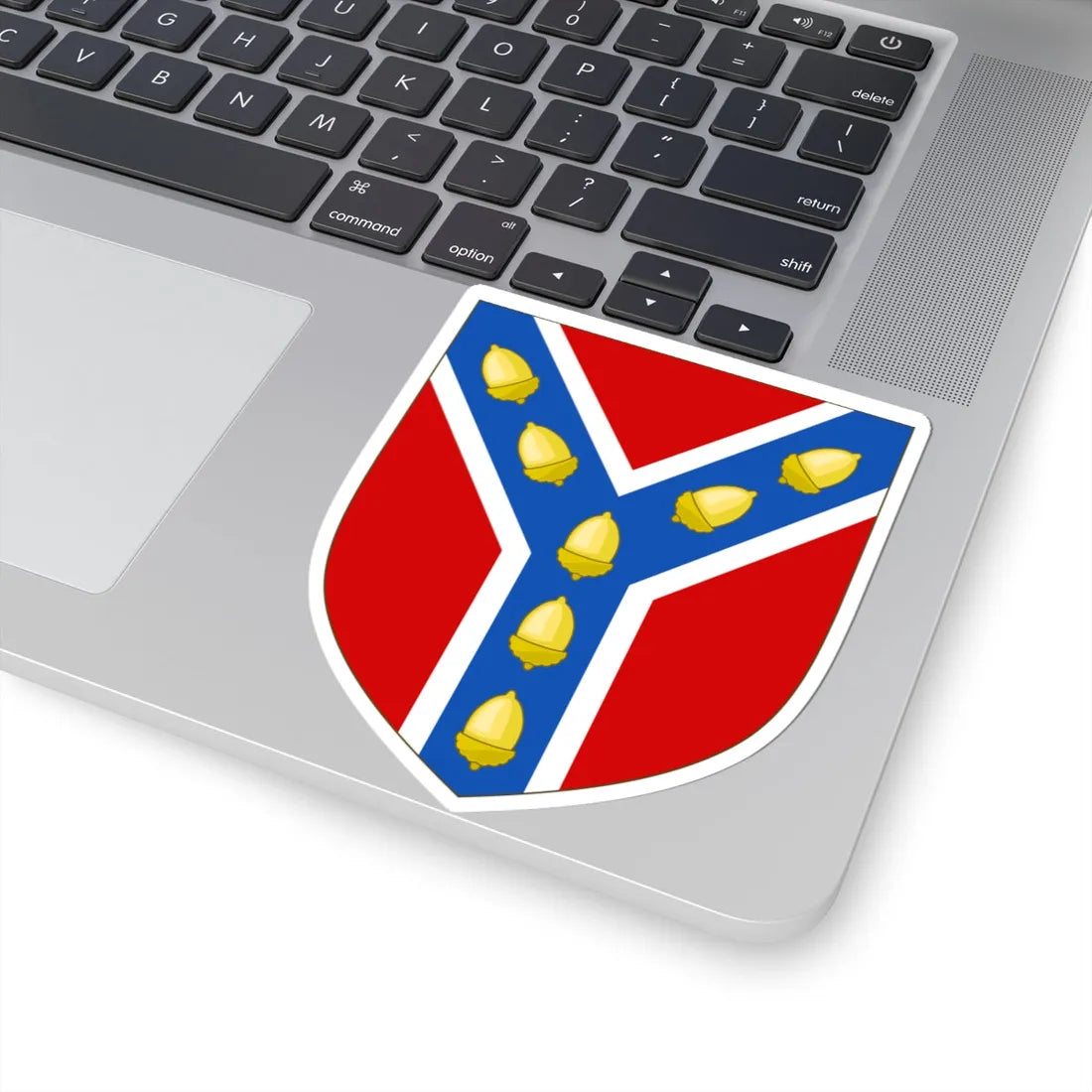 Arms of Sevenoaks Town Council (England) (Coat of Arms) STICKER Vinyl Kiss-Cut Decal - The Sticker Space