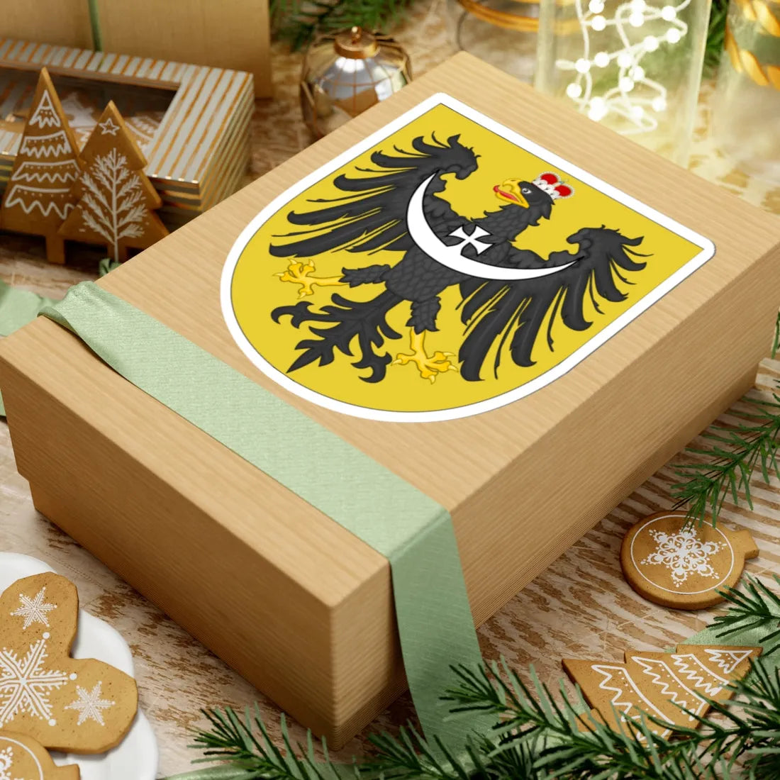 Arms of Silesia (Germany) (Coat of Arms) STICKER Vinyl Kiss-Cut Decal - The Sticker Space