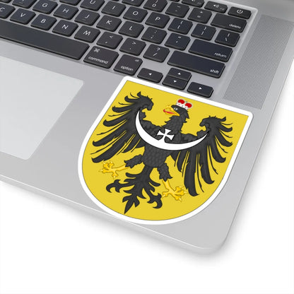 Arms of Silesia (Germany) (Coat of Arms) STICKER Vinyl Kiss-Cut Decal - The Sticker Space
