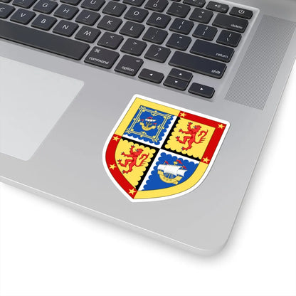 Arms of Sinclair Viscount Thurso (Scotland) (Coat of Arms) STICKER Vinyl Kiss-Cut Decal - The Sticker Space